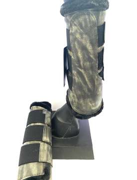 STINCHIERE CON PELLICCIA PER CAVALLI DRESSAGE-23188
