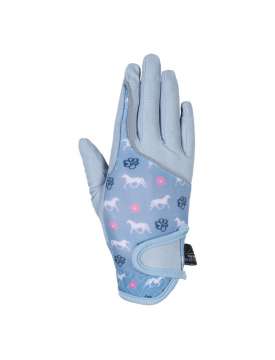 GUANTI EQUITAZIONE SOTTILI PER BAMBINI-23190