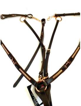 PETTORALE SUPREME CON FILETTO E CLINCHER ROSEGOLD-23225