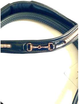 TESTIERA INGLESE SUPREME CLINCHER E FILETTO ROSEGOLD-23248