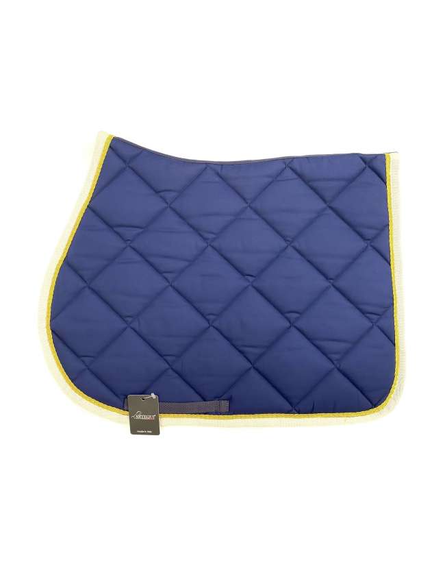 SOTTOSELLA blu con treccia oro