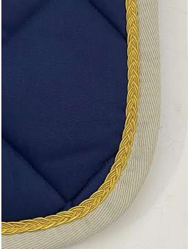 SOTTOSELLA ARTEQUI BLU CON TRECCIA ORO-23297