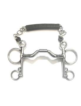 PELHAM METALAB CURVED PONTE SNODATO-23380