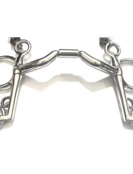 PELHAM METALAB CURVED PONTE SNODATO-23381