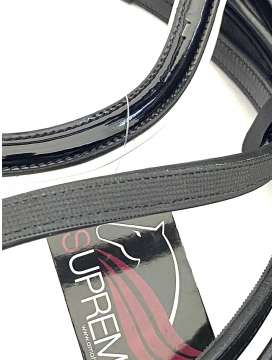 BRIGLIA DA DRESSAGE CON PROFILO BIANCO-23389