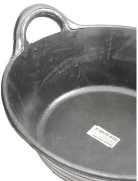 SECCHIO BASSO IN GOMMA FLESSIBILE-23454