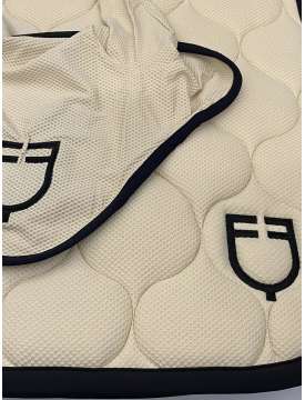 COMPLETO EQUESTRO TESSUTO TRAFORATO E LOGO-23470