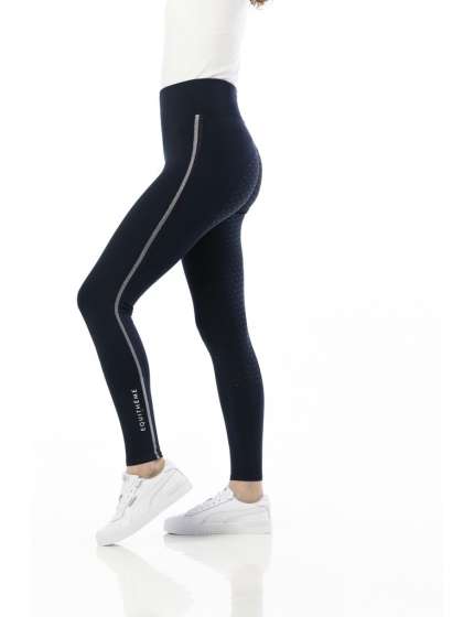 LEGGINGS FULL GRIP DONNA EQUITHEME BLU