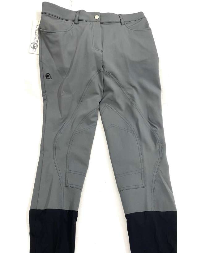 PANTALONE EQUESTRO GRIGIO DA DONNA