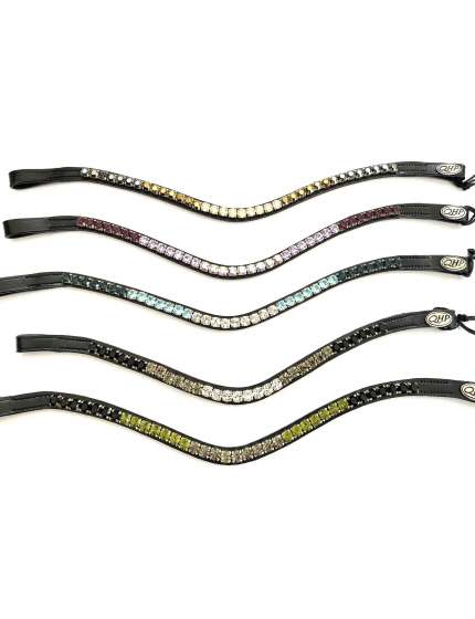 FRONTALINO GRADIENT CON BRILLANTINI
