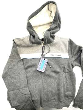 FELPA DISTINTO DONNA CROP CON CAPPUCCIO-23715
