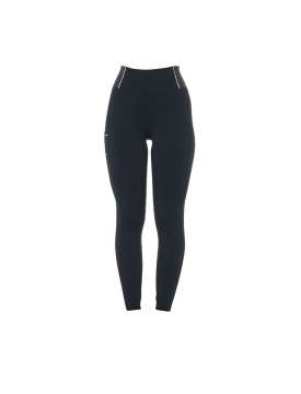 LEGGINGS EQUESTRO DONNA NERO CON STRASS-23776