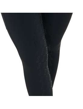 LEGGINGS EQUESTRO DONNA NERO CON STRASS-23780