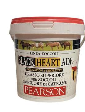GRASSO PEARSON BLACK HEART CON CATRAME-23906