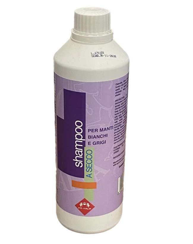 SHAMPOO A SECCO PER CAVALLI GRIGI
