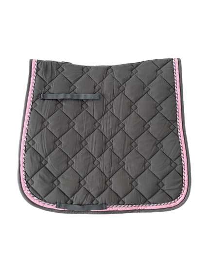 SOTTOSELLA DRESSAGE GRIGIO BORDO ROSA