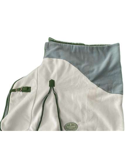 COPERTA IN PILE BICOLORE