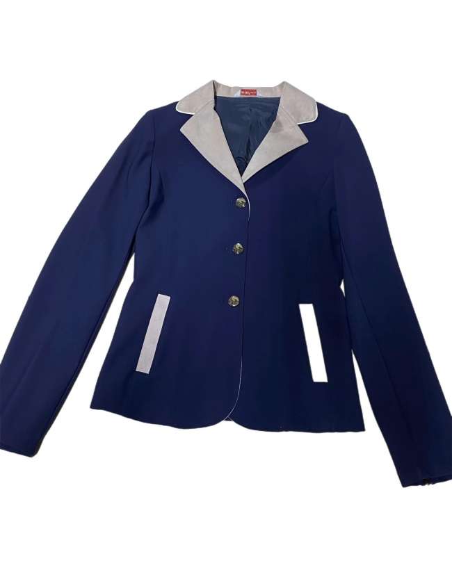 GIACCA DA EQUITAZIONE BAMBINA BLU
