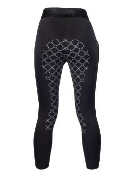 LEGGINGS BAMBINA FULL GRIP ROSA E NERO-24326