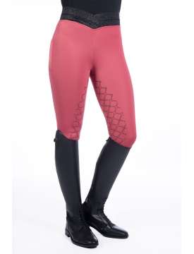 LEGGINGS BAMBINA FULL GRIP ROSA E NERO-24328