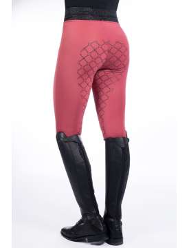 LEGGINGS BAMBINA FULL GRIP ROSA E NERO-24330