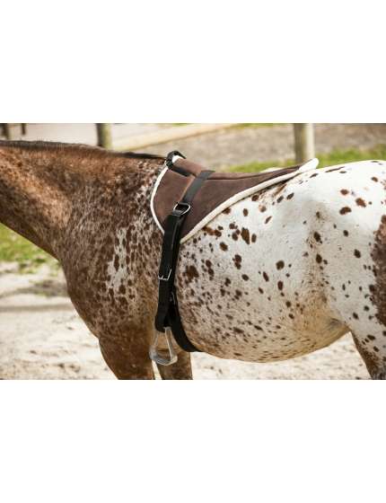 BAREBACK IN TESSUTO CON STAFFE E SOTTOPANCIA