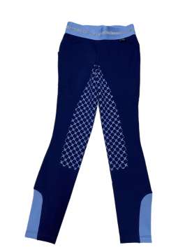 LEGGINGS BAMBINA FULL GRIP BLU-24378