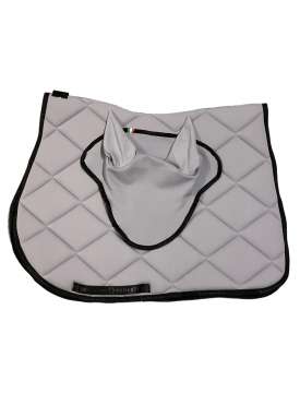 SOTTOSELLA E CUFFIA EQUESTRO GRIGIO-24467
