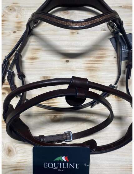 TESTIERA EQUILINE CON CAPEZZINO TONDO
