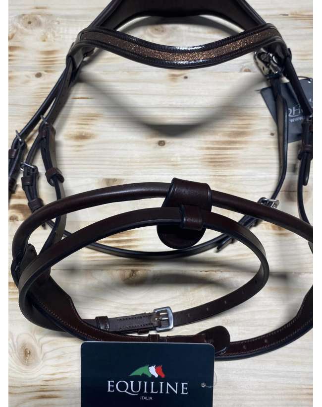 TESTIERA EQUILINE CON CAPEZZINO TONDO