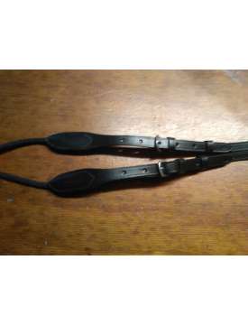 CHAMBON IN CUOIO CON REGOLAZIONE FIBBIE INOX-2455