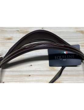 TESTIERA EQUILINE MARRONE CAPEZZINO CHIUDI BOCCA-24584