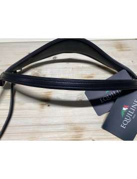 TESTIERA EQUILINE NERA CAPEZZINO TUBOLARE-24588