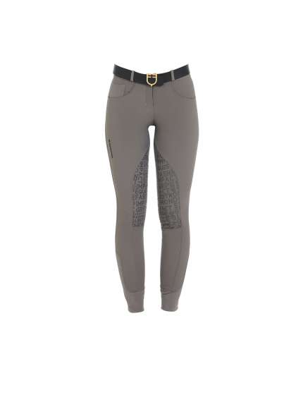 PANTALONE DONNA EQUESTRO GRIGIO GRIP