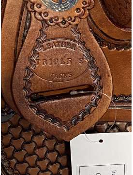 SELLA WESTERN BARREL TRIPLE'S ROSSICCIO-24673
