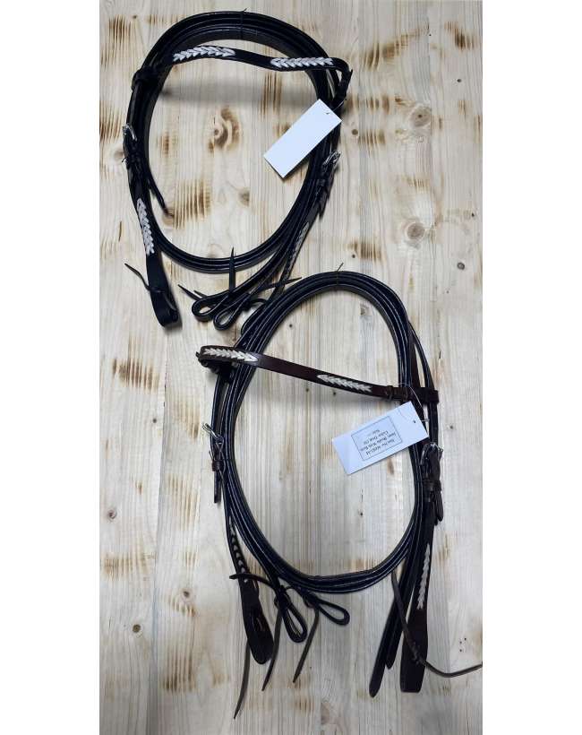 BRIGLIA WESTERN CUOIO CON REDINI