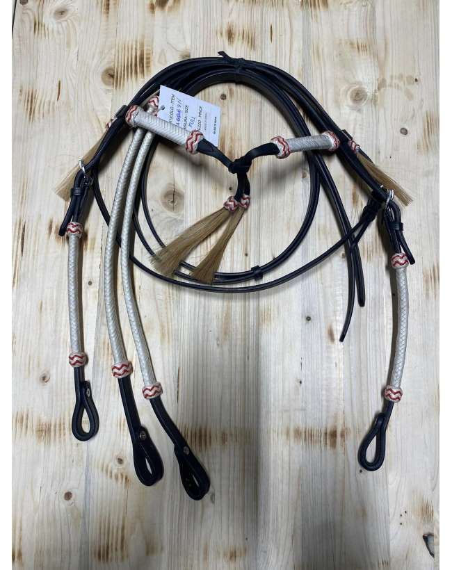BRIGLIA WESTERN CUOIO CON REDINI
