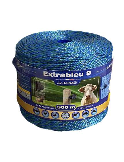 FILO PER RECINTO ELETTRICO EXTRABLEU 9