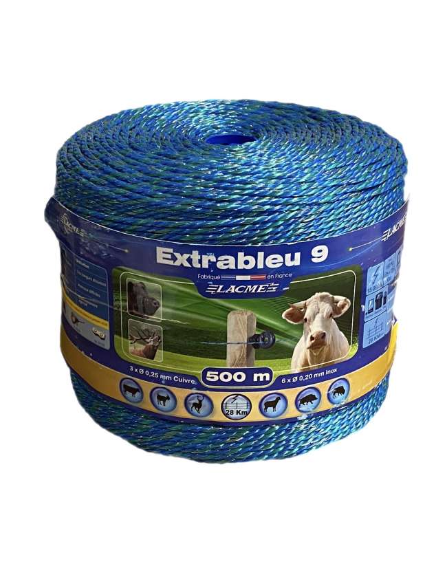 FILO PER RECINTO ELETTRICO EXTRABLEU 9