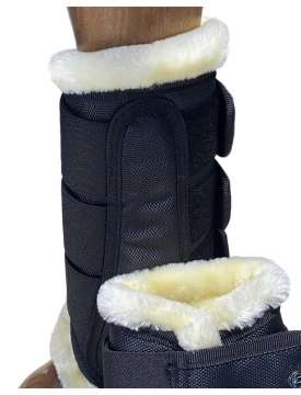 STINCHIERE DA DRESSAGE CORDURA E PELLICCIA-24881