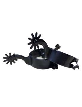 SPERONI WESTERN IN FERRO NERO-24927