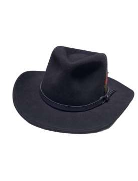 CAPPELLO WESTERN BULLHIDE VOYAGER MARRONE-25091