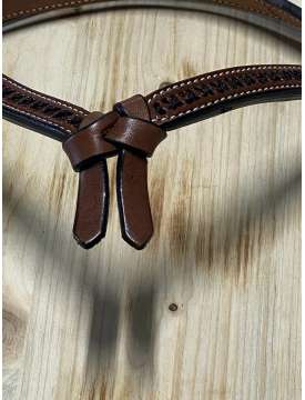 TESTIERA WESTERN POOL'S FUTURITY IN CUOIO-25140