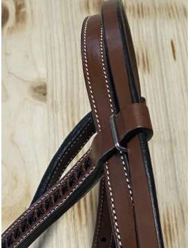 TESTIERA WESTERN POOL'S FUTURITY IN CUOIO-25141
