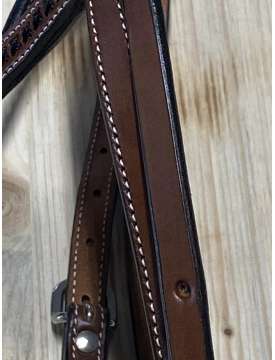 TESTIERA WESTERN POOL'S FUTURITY IN CUOIO-25142