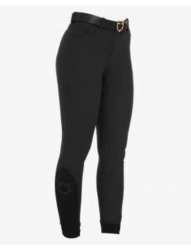 PANTALONE EQUESTRO DONNA SLIM FIT LOGO ZENDA-25183