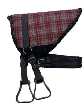 BAREBACK IN TESSUTO IMBOTTITO SOTTOPANCIA E STAFFE-25298