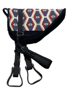 BAREBACK IN TESSUTO IMBOTTITO SOTTOPANCIA E STAFFE-25299