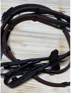 REDINI EQUILINE IN GOMMA CON TACCHETTE CUOIO PONY-25363