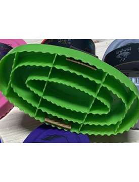 STRIGLIA IN PLASTICA HAAS PASSAMANO CUOIO-25467